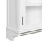 Alaterre Furniture Dorset Bath 27"W x 29"H Wall Mounted Cabinet with Mirror and Towel Rod ANVA79WH - alternate 2
